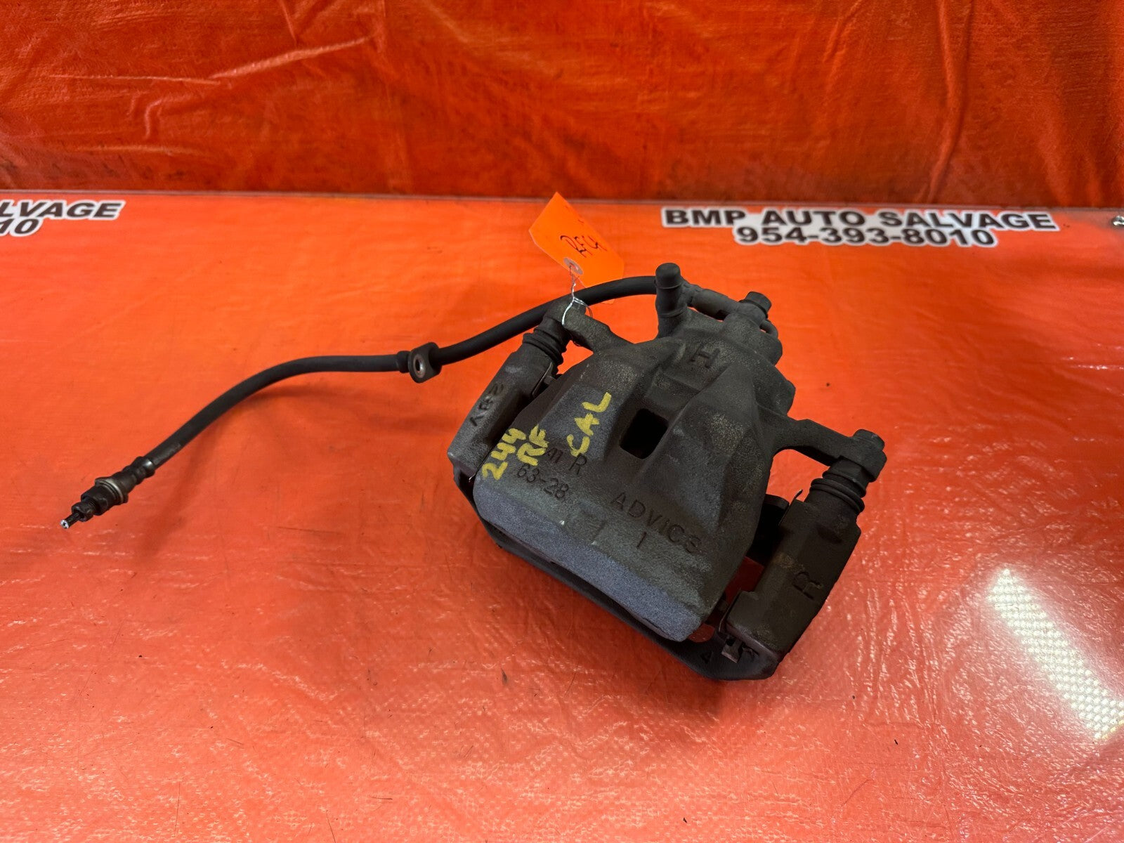 07 12 LEXUS ES350   PASSENGER RIGHT FRONT BRAKE CALIPER   OEM FACTORY #2440
