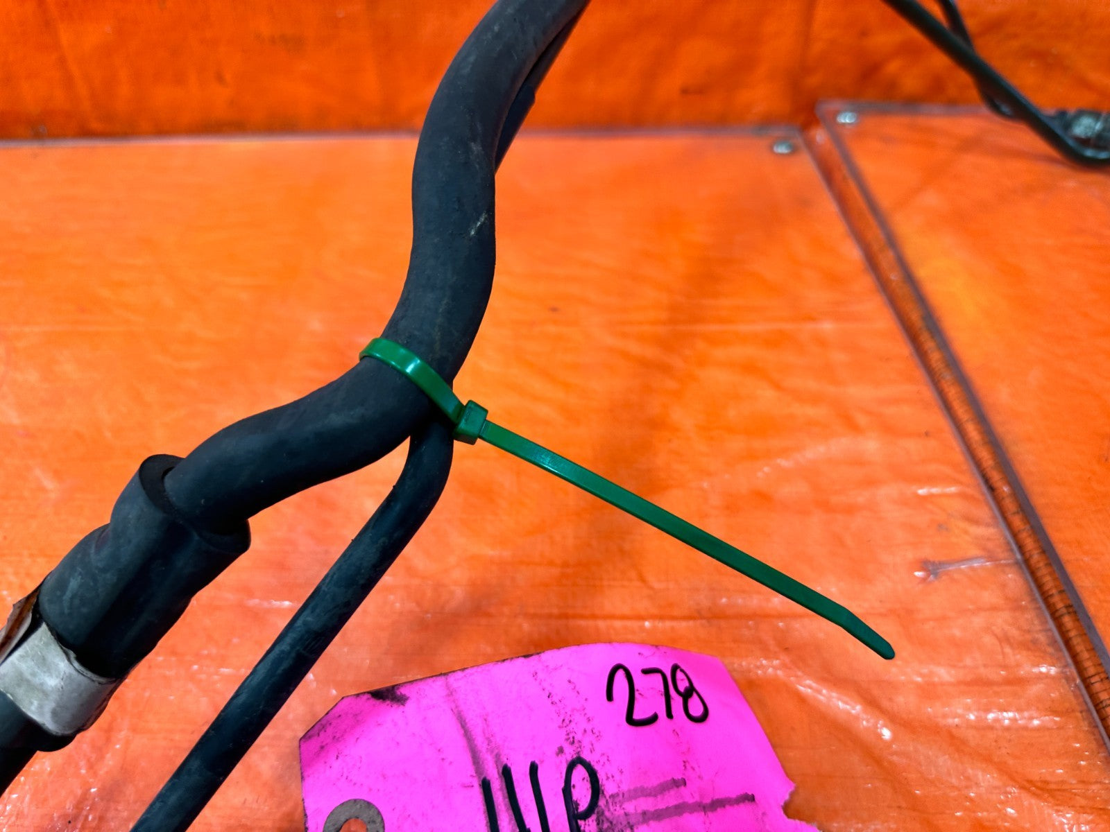 09 15 INFINITI G37 Q60 CONVERTIBLE SPORT HIGH PRESSURE POWER STEERING LINE 2782