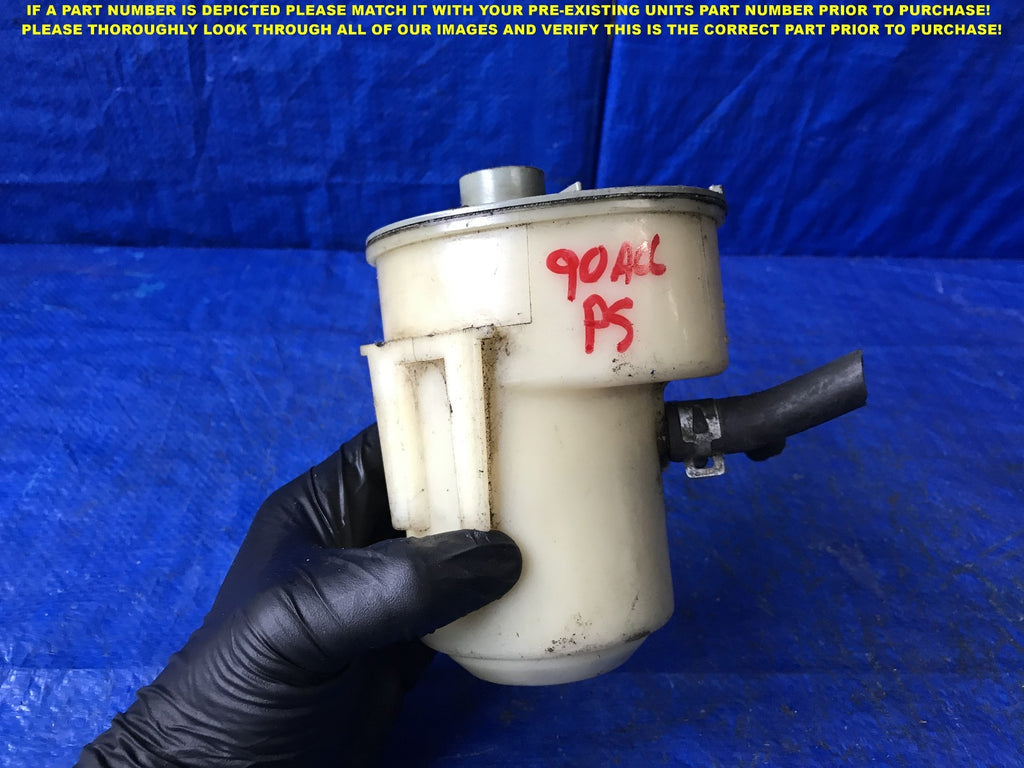 OEM 1990 1991 1992 1993 HONDA ACCORD POWER STEERING RESERVOIR TANK        0