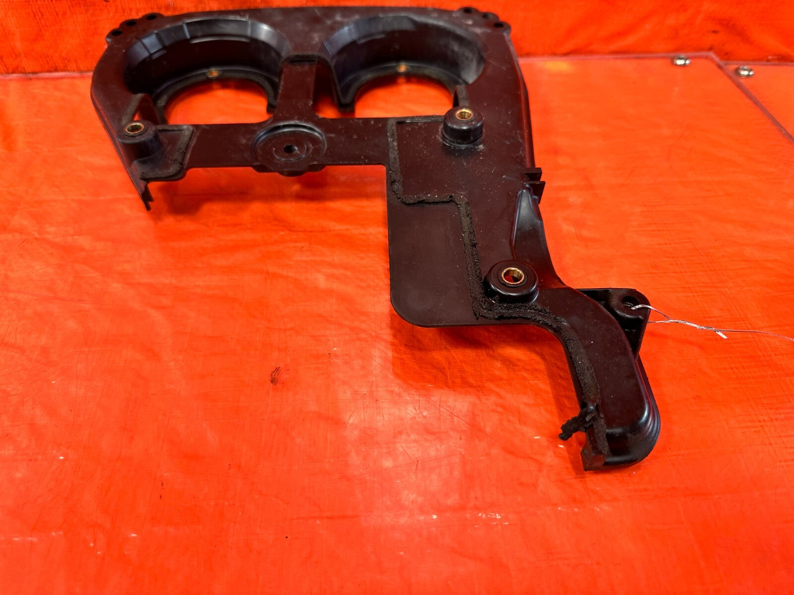 08 14 SUBARU IMPREZA WRX STI   EJ257   PLASTIC ENGINE TIMING TRIM COVER OEM 2834
