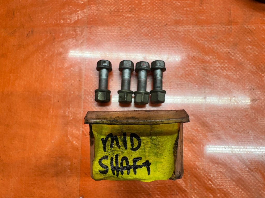 03-08 NISSAN 350Z 3.5L VQ35DE DRIVESHAFT BOLTS HARDWARE MOUNT SET OEM #3460