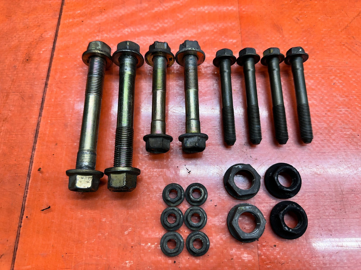 03-08 NISSAN 350Z 3.5L FRONT LOWER CONTROL ARM BOLTS HARDWARE SET OEM #3464