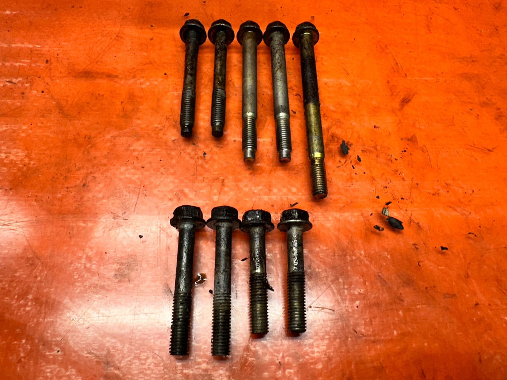 04-08 ACURA TSX 4D 2.4L AC COMPRESSOR ALTERNATOR POWER STEERING PUMP BOLTS #3425