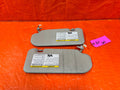 09 15 INFINITI G37 CONVERTIBLE   LEFT AND RIGHT SUN VISORS PAIR SET OEM #2780