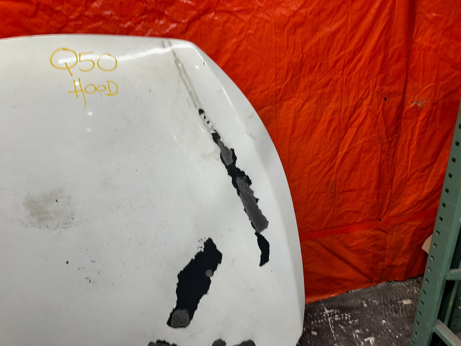14-24 INFINITI Q50 4D 3.7L 3.0T FRONT HOOD PANEL COVER ASSEMBLY OEM #Q506