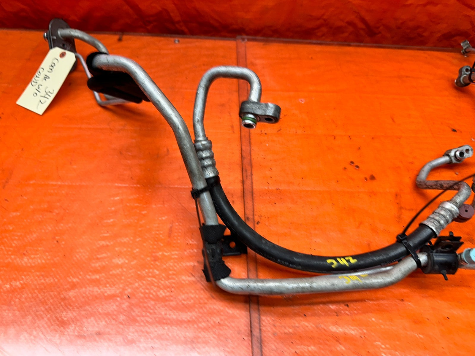 04-08 ACURA TSX 4D 2.4L K24A2 A/C SC AIR CONDITIONING HOSES LINES TUBES OEM #34210