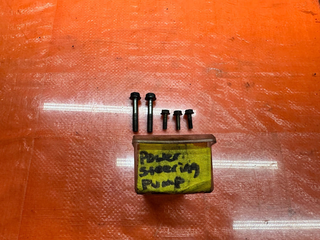 04 08 ACURA TSX 2.4L POWER STEERING PUMP MOUNTING BOLTS OEM #3300