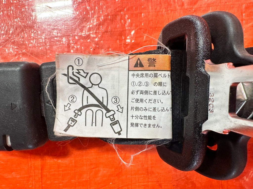 2013 13 SUBARU WRX STI WAGON REAR SEAT BELT SET LEFT & RIGHT SEAT BELTS OEM 28316