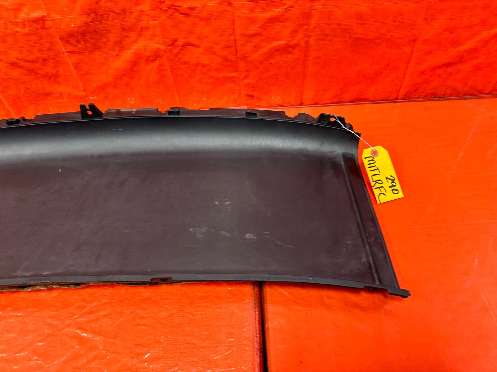 00 09 HONDA S2000   REAR SOFT TOP TRAY TRIM PLASTIC   OEM FACTORY OE #2902