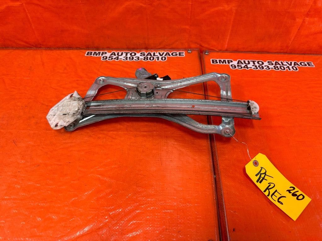 06 11 HONDA CIVIC SEDAN 4 DOOR PASSENGER RIGHT FRONT WINDOW REGULATOR OEM #2600