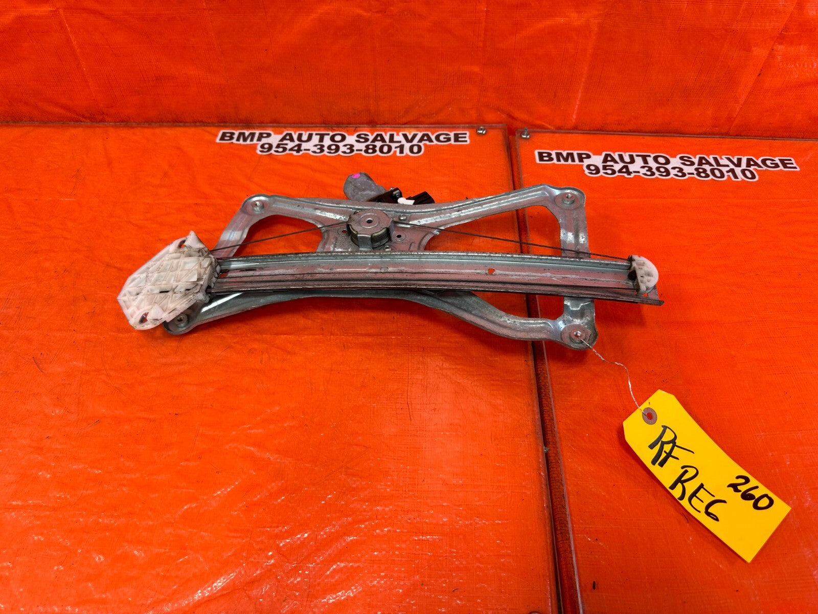 06 11 HONDA CIVIC SEDAN 4 DOOR PASSENGER RIGHT FRONT WINDOW REGULATOR OEM #2600