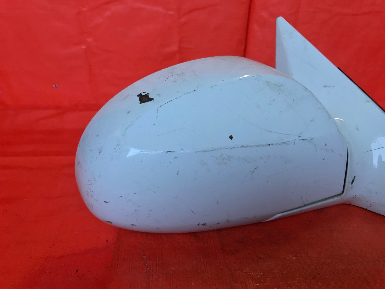 OEM 2007 2008 2009 KIA SPECTRA PASSENGER RIGHT SIDE VIEW MIRROR   MANUAL   WHITE2