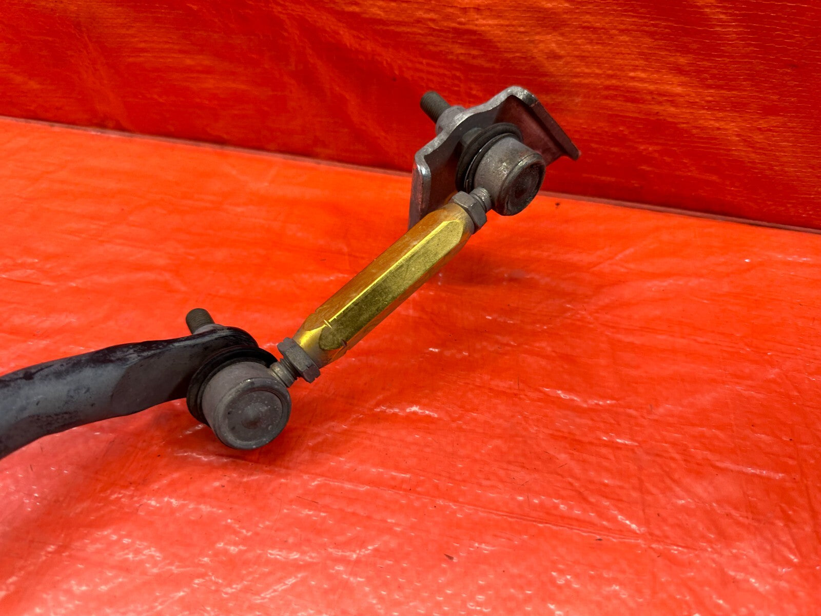 08 15 LANCER EVOLUTION X EVO 10   REAR SWAY ANTI ROLL STABILIZER BAR   OEM #2064