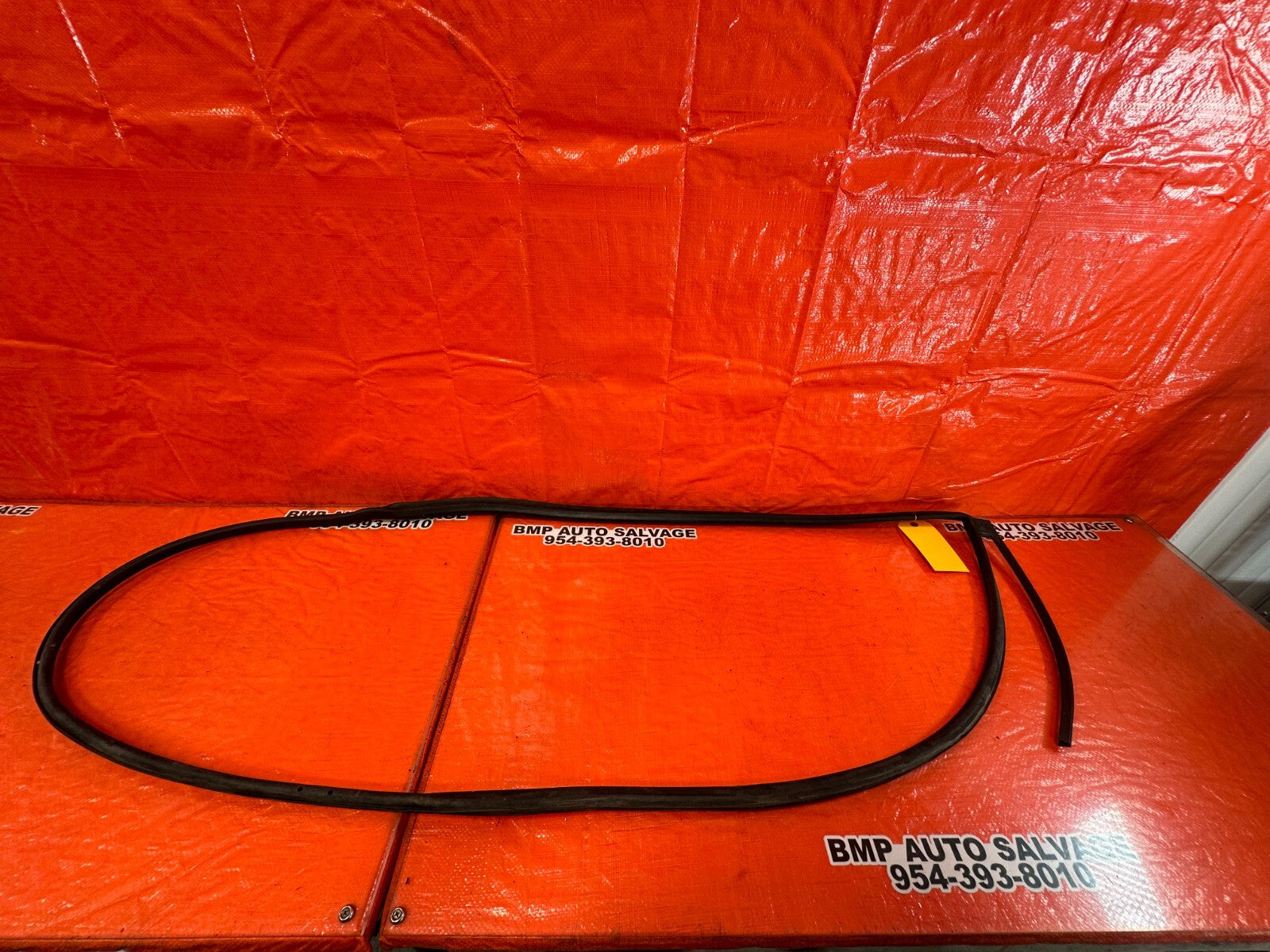 06 11 CIVIC 4D SEDAN DRIVER LEFT REAR DOOR WEATHER STRIP TRIM SEAL GASKET #2600