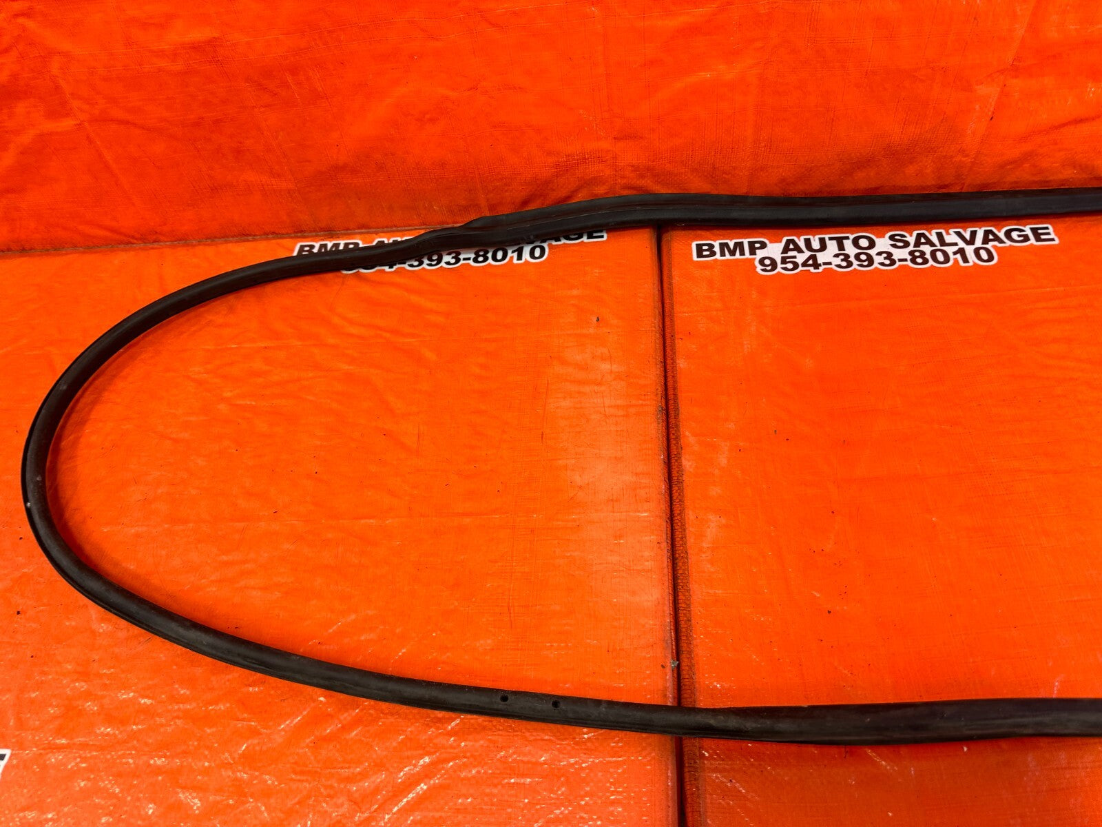 06 11 CIVIC 4D SEDAN DRIVER LEFT REAR DOOR WEATHER STRIP TRIM SEAL GASKET #2606