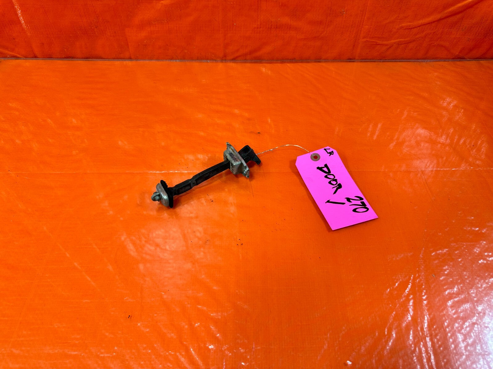06 11 CIVIC 4D SEDAN   DRIVER LEFT REAR DOOR CHECKER HINGE ARM STOPPER   OEM 2700