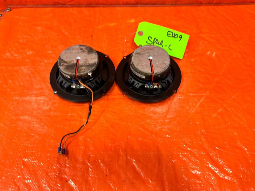 03 06 LANCER EVOLUTION VIII 8 EVO IX 9   MTX AUDI TDX6502 SPEAKERS   #EVO913