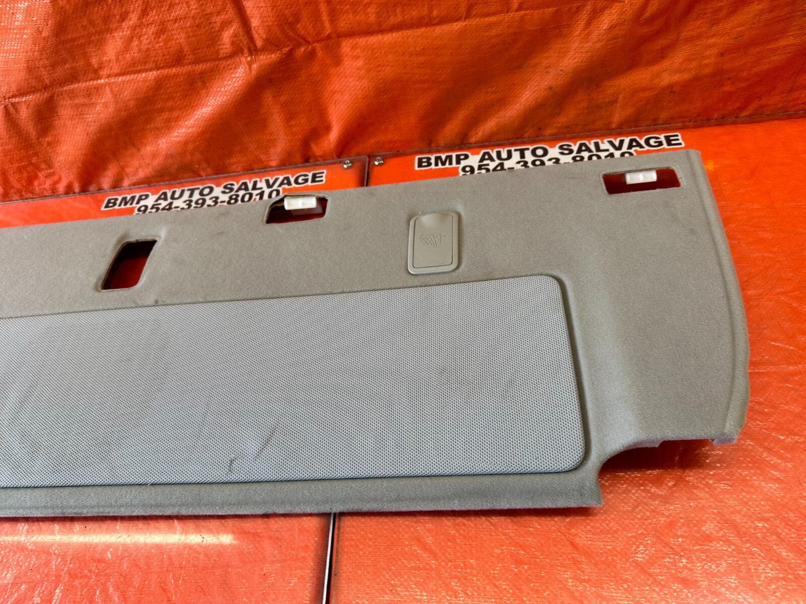 07 09 LEXUS ES350   REAR SPEAKER COVER TRAY LINER TRIM LIGHT GRAY COLOR OEM 2445