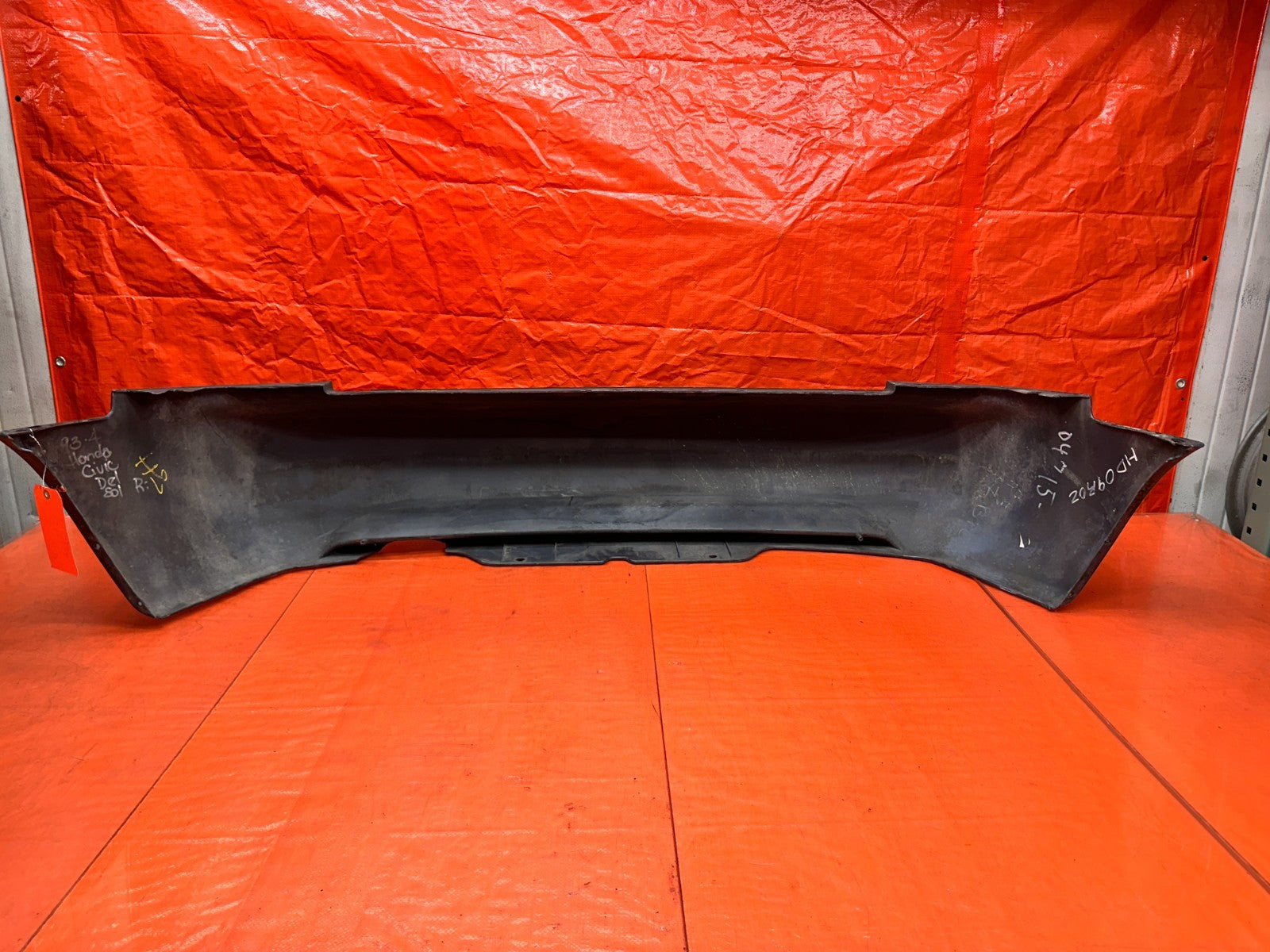 93 97 HONDA DEL SOL REAR BUMPER COVER ASSEMBLY 294 OEM FACTORY16