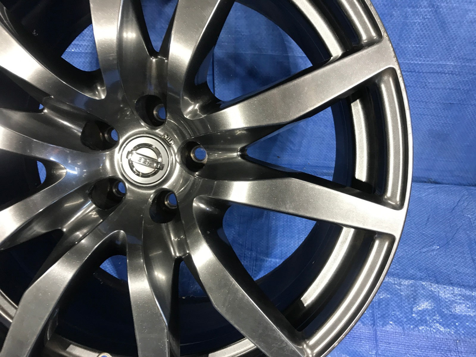 OEM 2014 14 NISSAN GT R SKYLINE REAR WHEEL RIM 20 X 10.5 +25 5X114.3 2