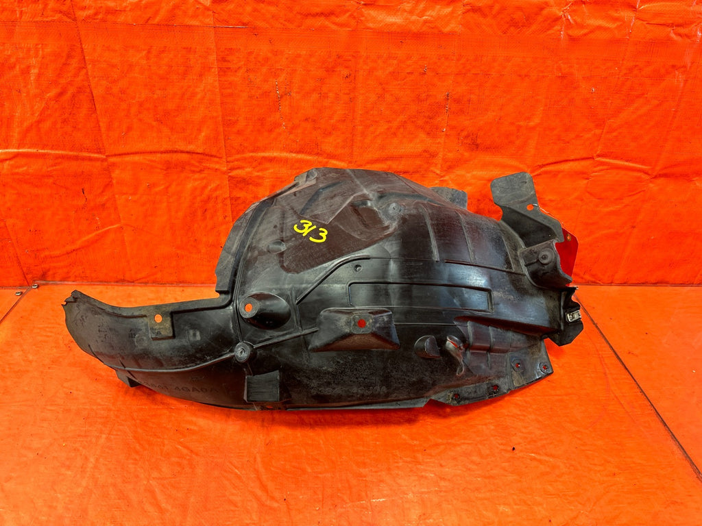14 23 INFINITI Q50   DRIVER LEFT FRONT FENDER LINER REAR PORTION   OEM 3146