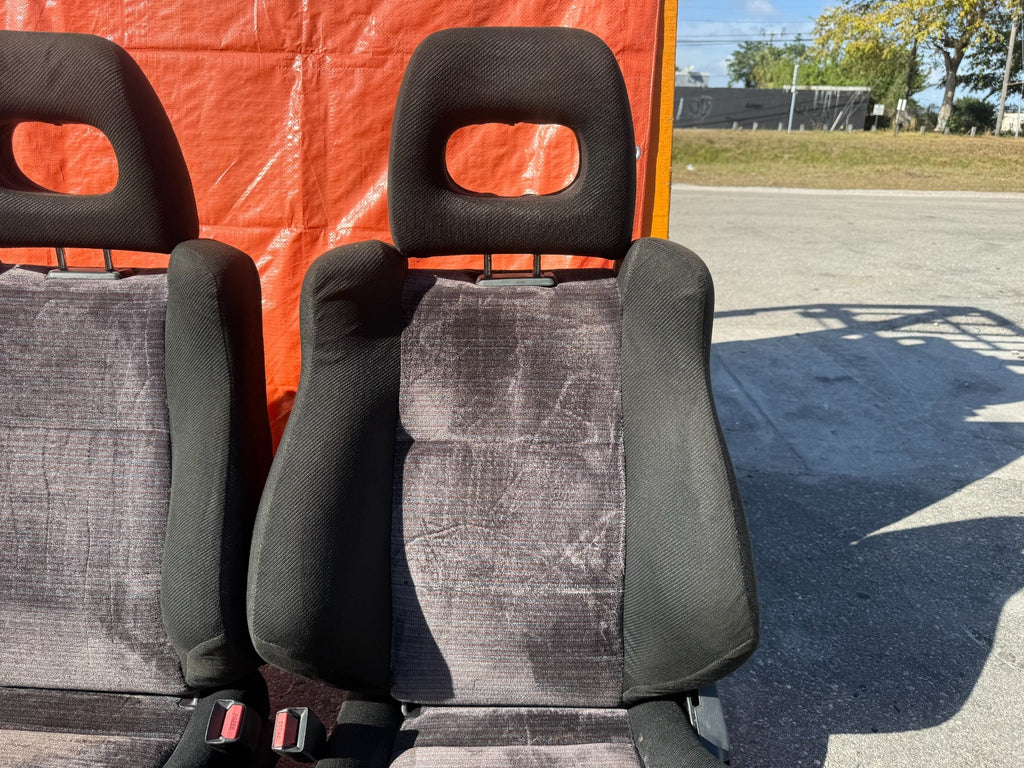 88 91  HONDA CIVIC EF HATCHBACK SI FRONT & REAR SEATS   OEM FACTORY GENUINE 3254