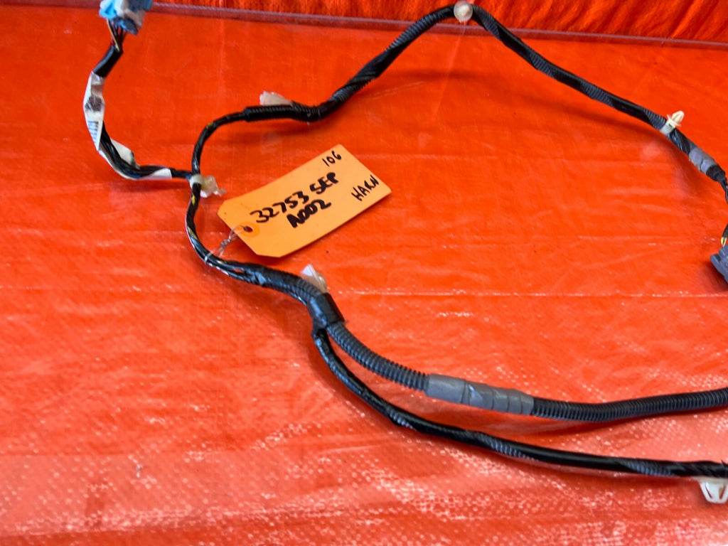 06 08 ACURA TL   DOOR WIRING HARNESS WIRE LOOM   PASSENGER RIGHT REAR   OEM #1068