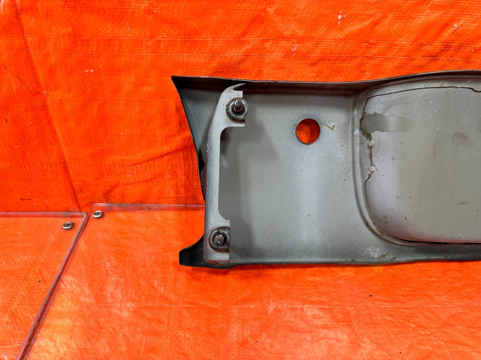 HONDA DEL SOL REAR TRUNK TAIL LIGHT TRIM SKIRT FINISH PANEL LICENSE PLATE #2948