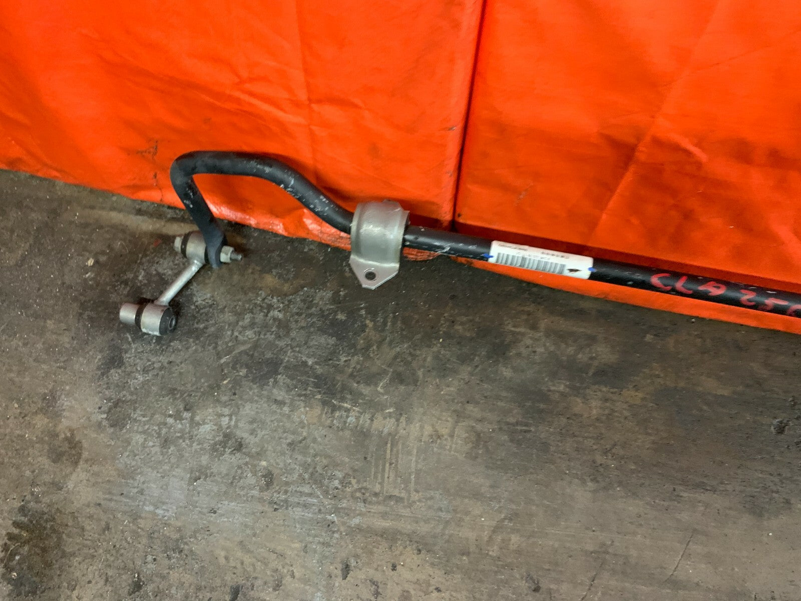 14 19 MERCEDES BENZ CLA 250 FRONT WHEEL DRIVE   REAR STABILIZER SWAY BAR   OEM4