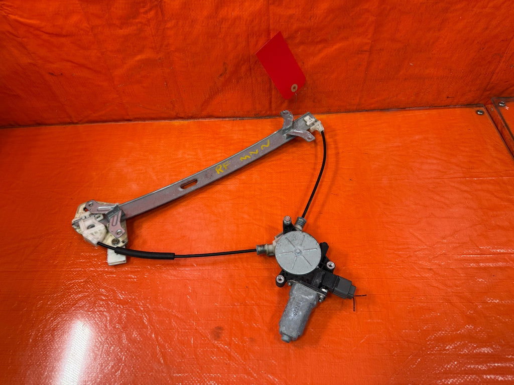 04 08 ACURA TSX   PASSENGER RIGHT FRONT   WINDOW REGULATOR W/ MOTOR   OEM #3229