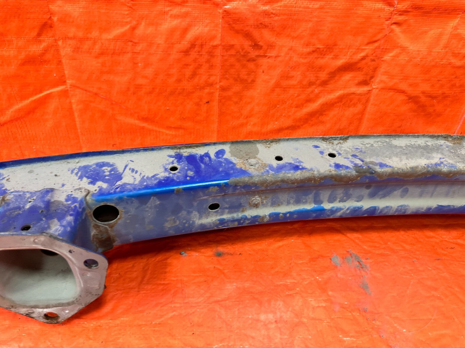 08 14 SUBARU IMPREZA WRX & STI WAGON   REAR CRASH BEAM REINFORCEMENT RE BAR OEM13