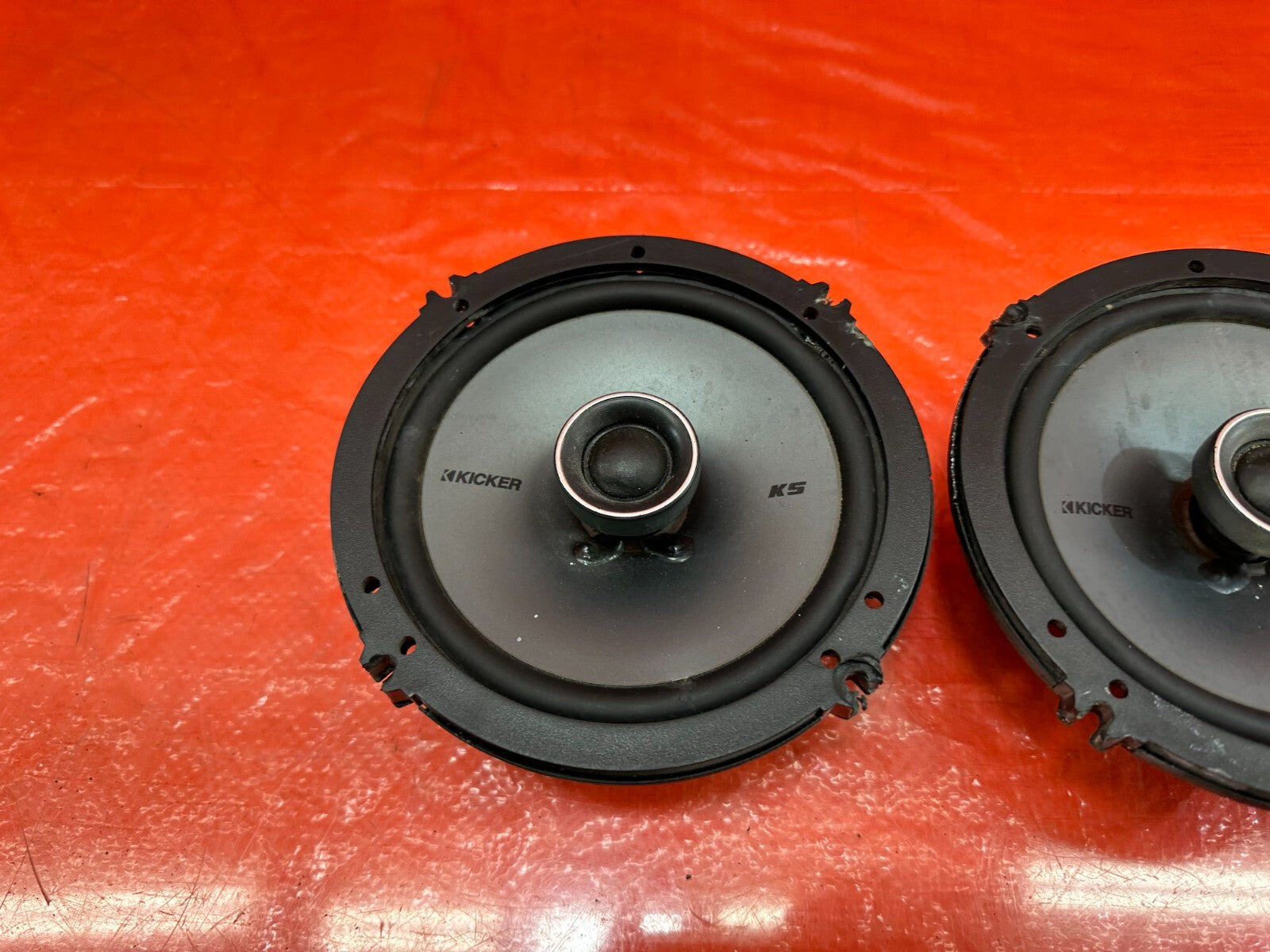 KICKER KCS65 SPEAKER   ISPEAKER PAIR SET OF TWO   USED   #1866