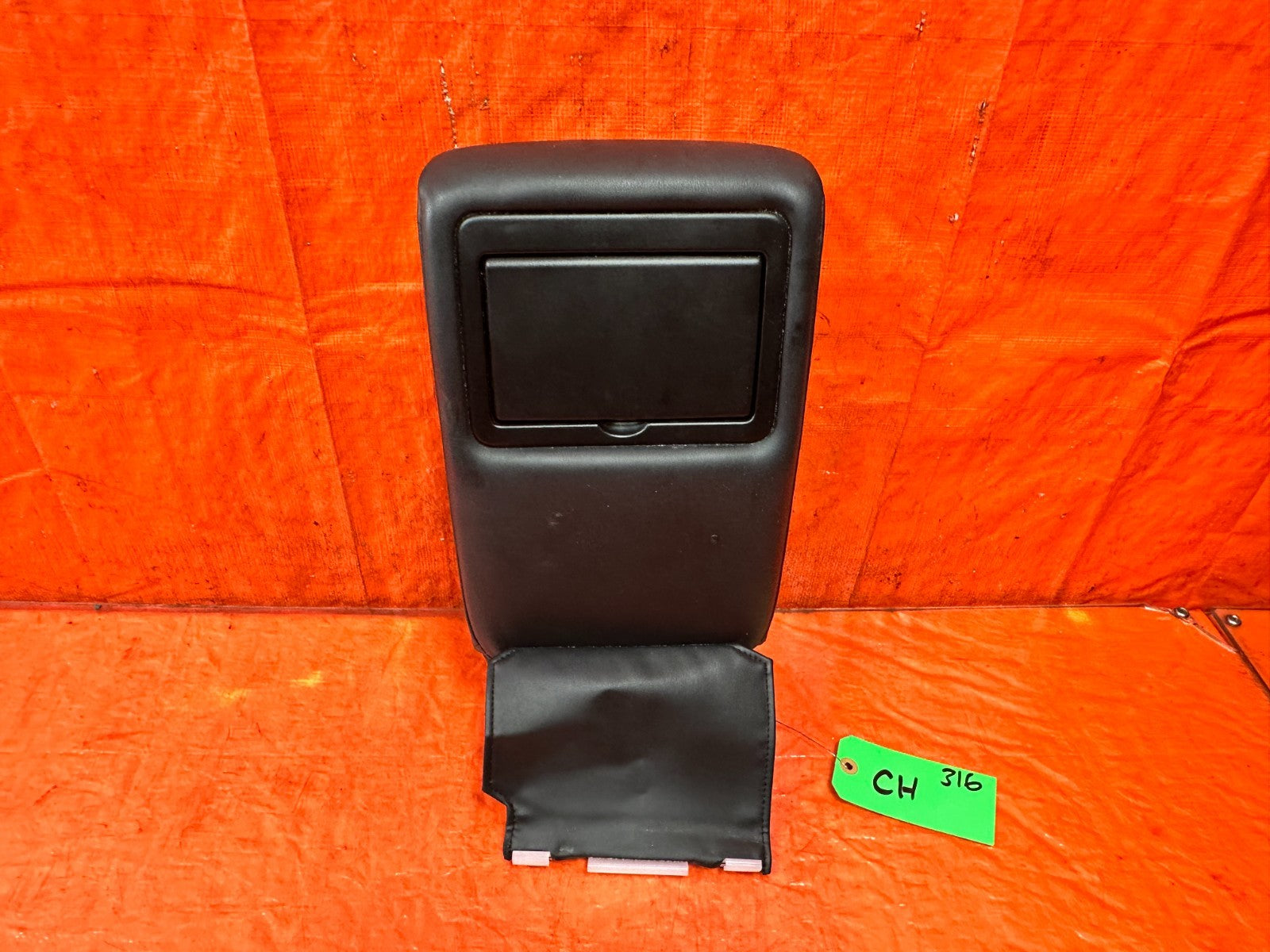 14 23 INFINITI Q50   REAR SEAT CENTER PIECE CUP HOLDER   OEM 3161