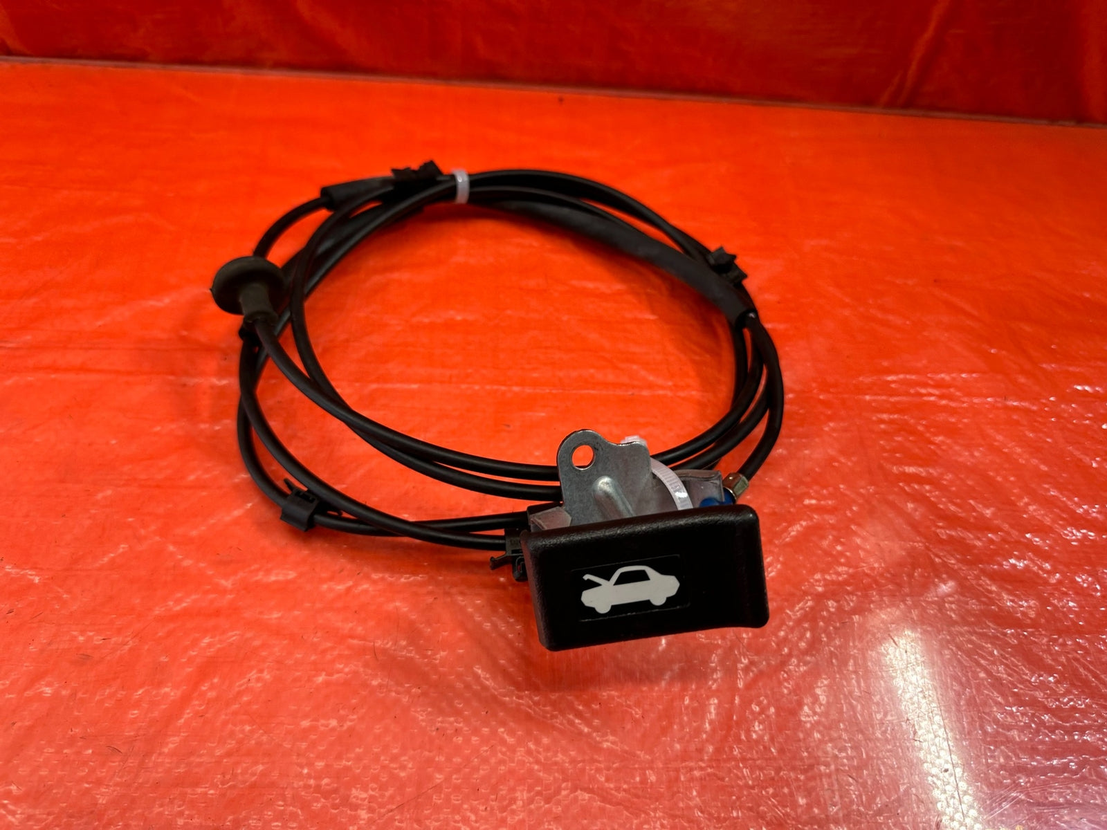 00 09 HONDA S2000   HOOD RELEASE WIRE CABLE W/ PULL LEVER HANDLE   OEM #1989
