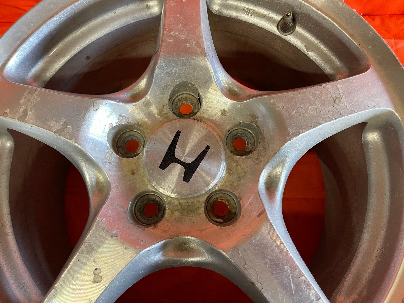 00 03 HONDA S2000   AP1   REAR WHEEL RIM    42700 S2A A02   16x7.5 +65   OEM OE6