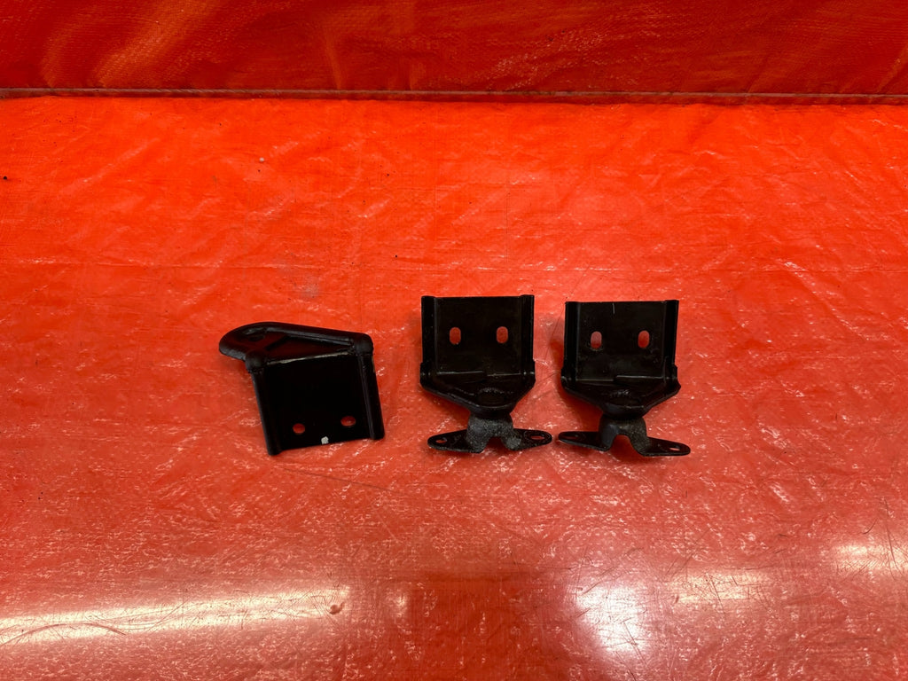90 93 ACURA INTEGRA 2D   REAR SEAT HINGES / PIVOT BRACKETS   OEM FACTORY #1897