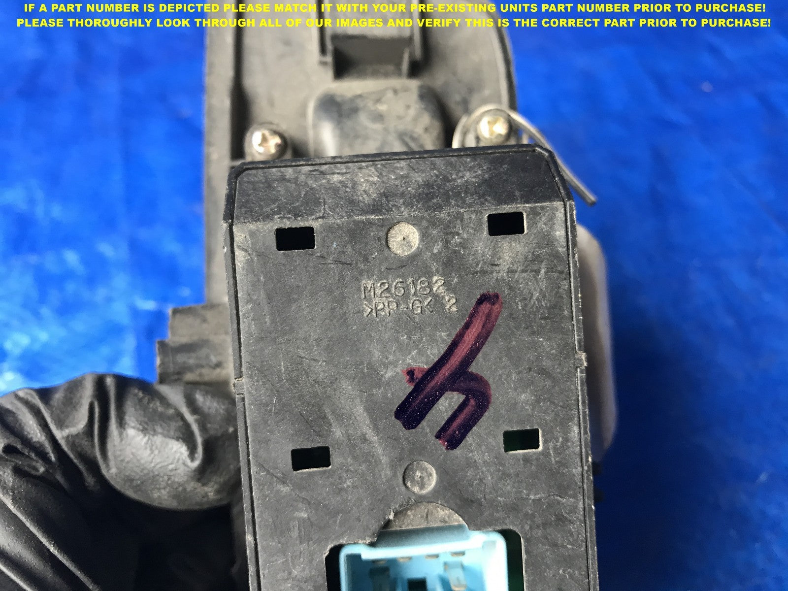 OEM 2004 2005 ACURA TL PASSENGER RIGHT REAR WINDOW SWITCH    4