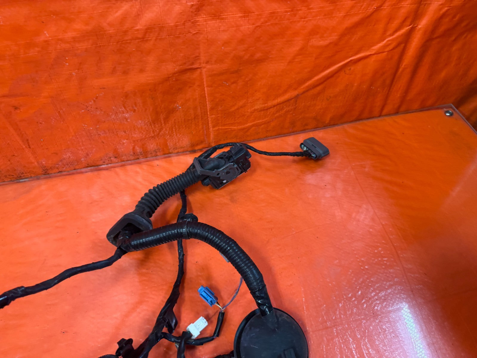 08 15 INFINITI G37 Q60 COUPE DRIVER LEFT FRONT DOOR WIRING HARNESS WIRE LOOM 3283
