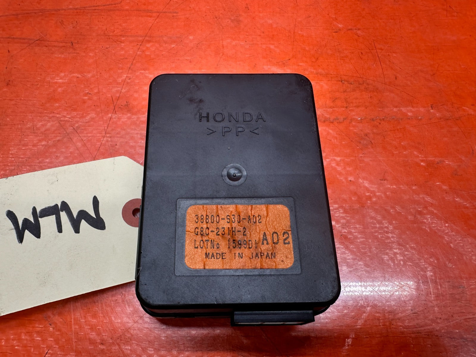 97 01 HONDA PRELUDE 2.2L CRUISE CONTROL COMPUTER MODULE UNIT OEM #3354