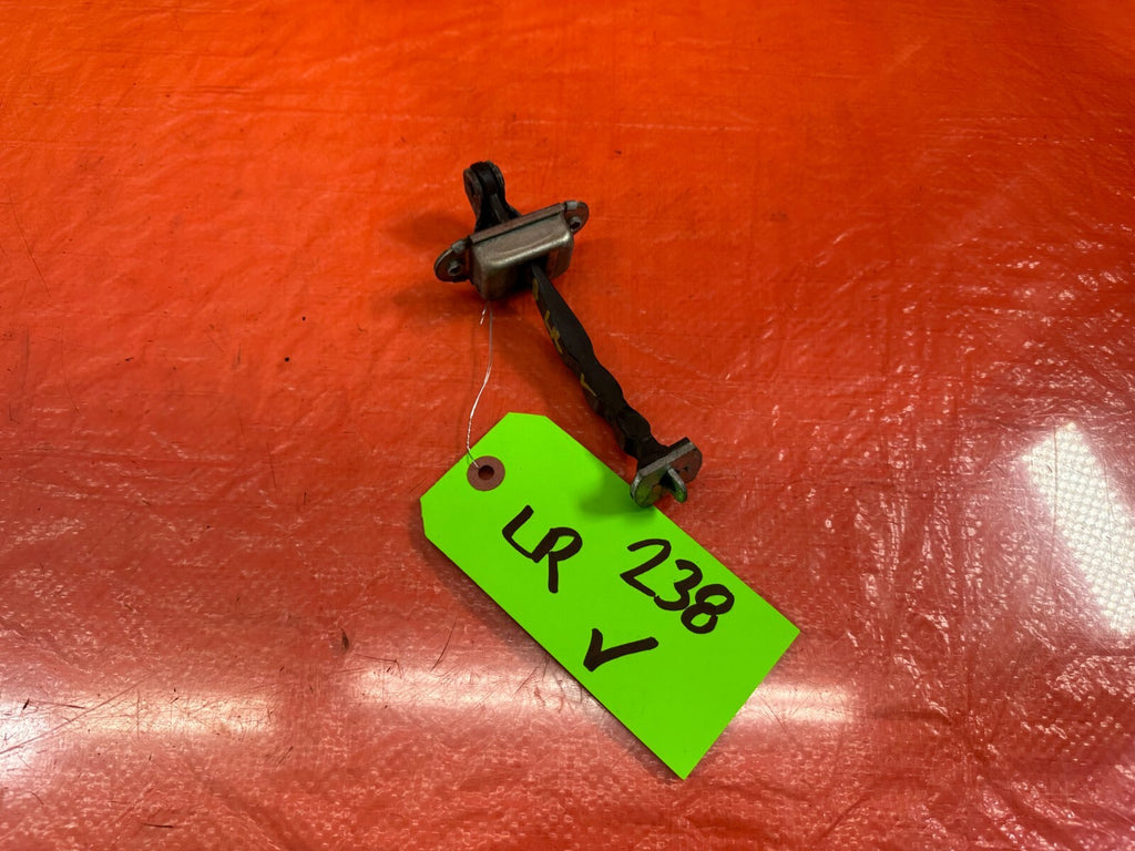 09 13 INFINITI G37 SEDAN DRIVER LEFT REAR DOOR CHECKER HINGE ARM STOPPER OEM 2385