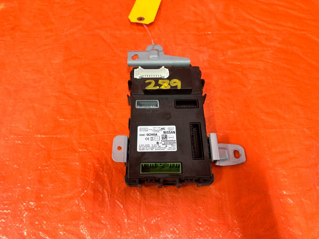 2018 18 INFINITI Q60 RED SPORT   BODY CONTROL MODULE   BCM   284B1 5CH0A OEM 2893