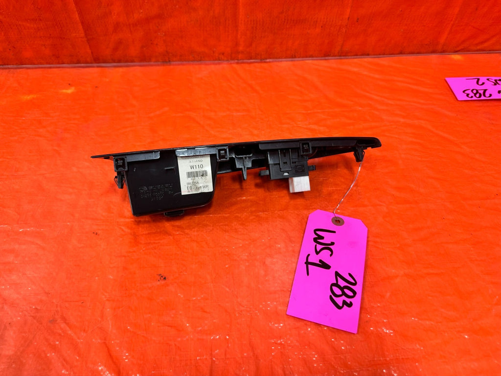 11 14 SUBARU WRX STI   EJ257 PASSENGER RIGHT REAR WINDOW SWITCH BUTTON OEM #2835