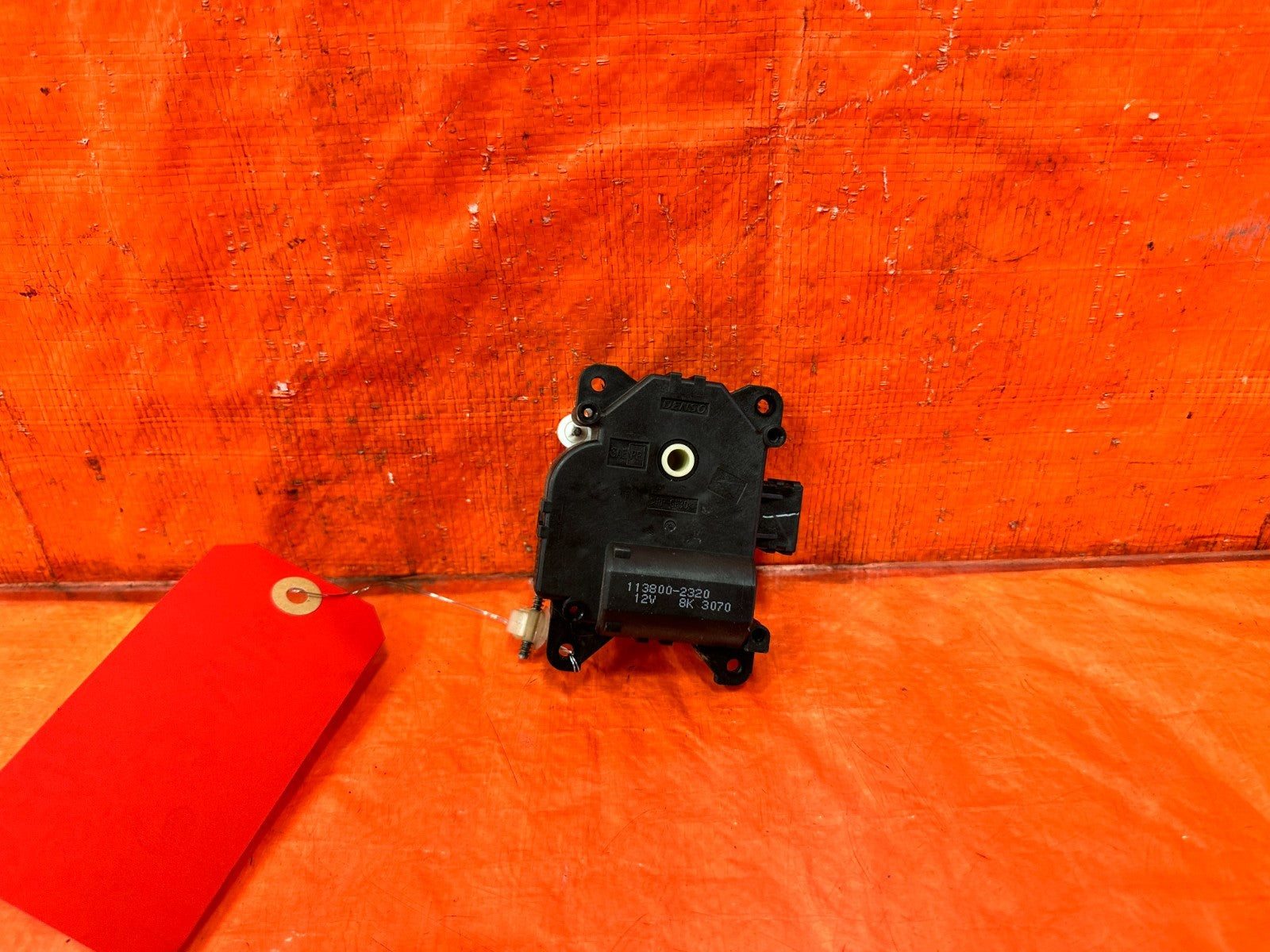 09 11 MAZDA RX8 RX 8 AC HEATER BLEND DOOR ACTUATOR FLAP 113800 2320   OEM 3031