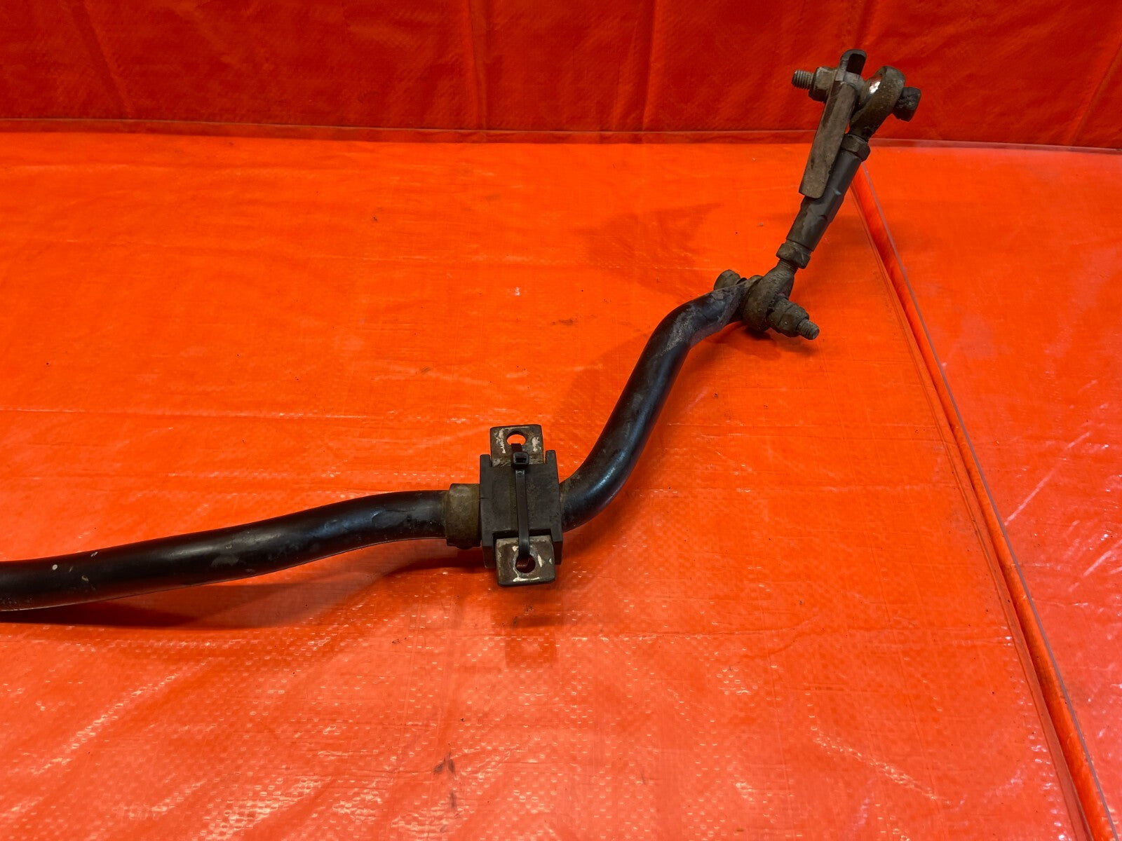 08 15 LANCER EVOLUTION EVO X 10   REAR SWAY BAR W/ HOTCHKIS HEAVY DUTY ENDLINKS6