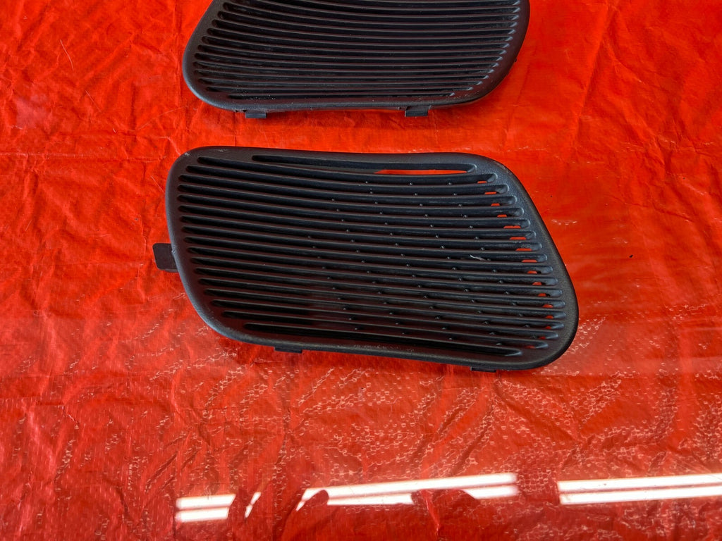94 01 ACURA INTEGRA 2D REAR SPEAKER COVER TRIM PLASTIC LEFT  RIGHT BLACK OEM 1044