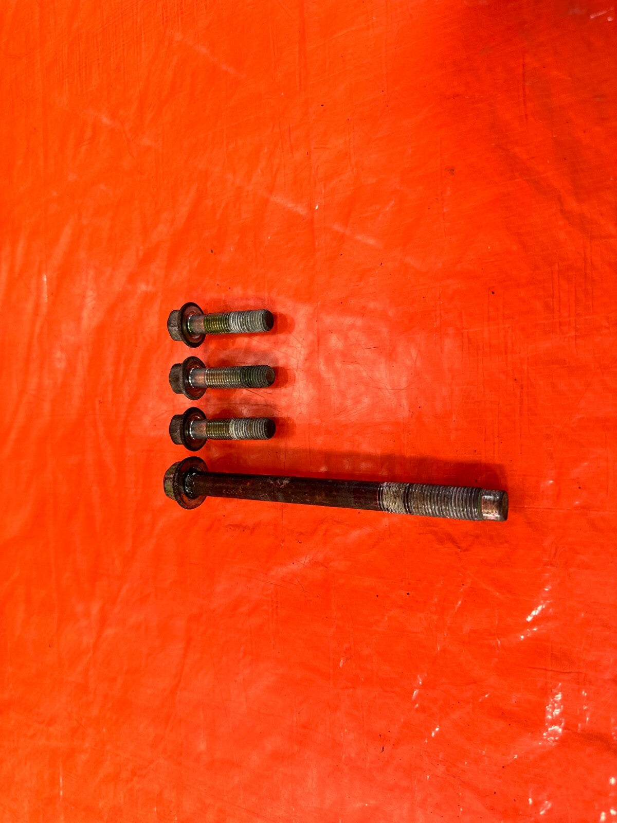 09 14 ACURA TSX   K24Z3   REAR ENGINE MOTOR MOUNT BOLTS HARDWARE OEM FACTORY 2791