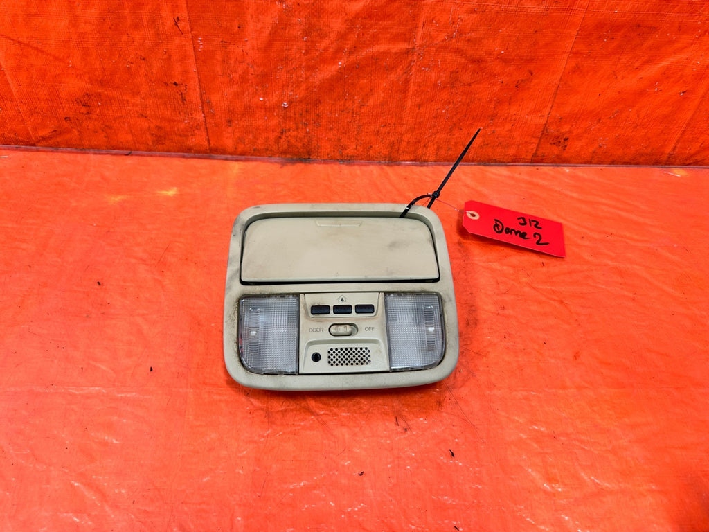 04 08 ACURA TSX   FRONT   DOME MAP READING LIGHT LAMP   TAN   OEM FACTORY #3120