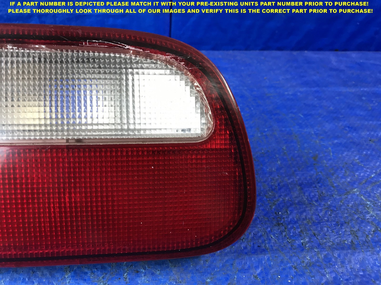 OEM 1992 1993 1994 1995 HONDA CIVIC HATCHBACK DRIVER LEFT TAIL LIGHT L LH1