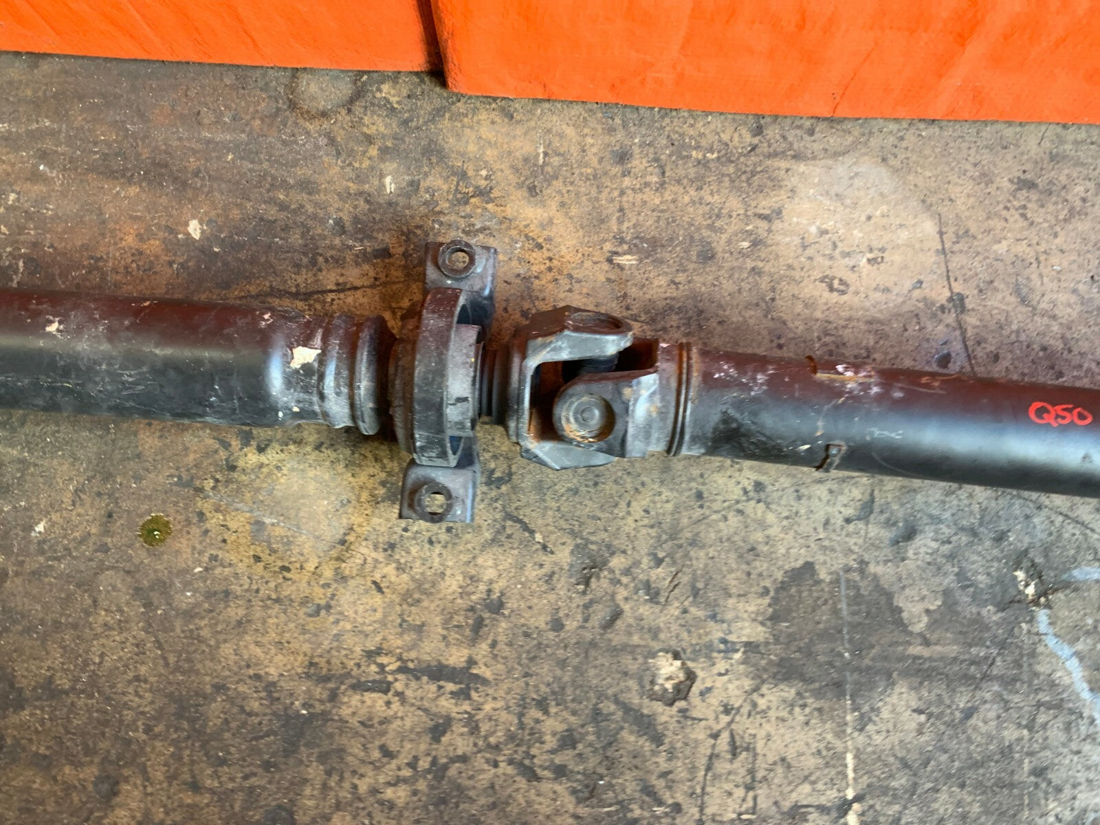 OEM 2017 17 INFINITI Q50   DRIVESHAFT DRIVE PROPELLER SHAFT   3.0 T   RWD5