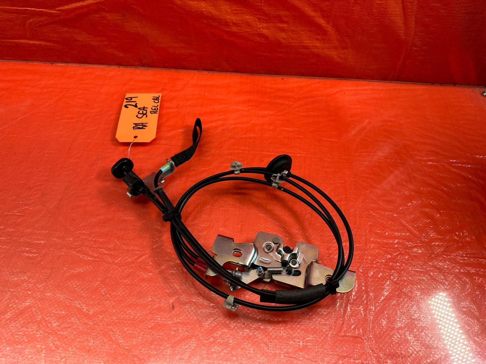 2016 16 HYUNDAI GENESIS COUPE 3.8L   REAR SEAT RELEASE CABLE   OEM FACTORY #2190
